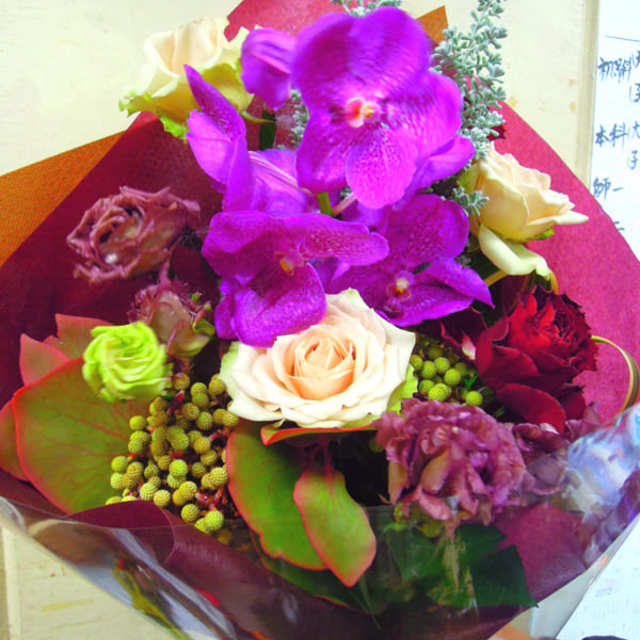 フラワーアレンジメントの画像