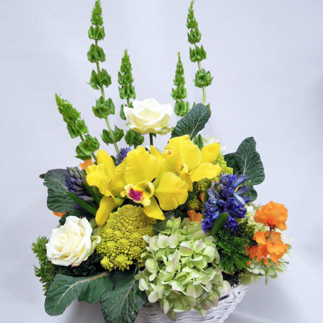 フラワーアレンジメントの画像