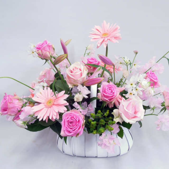 フラワーアレンジメントの画像