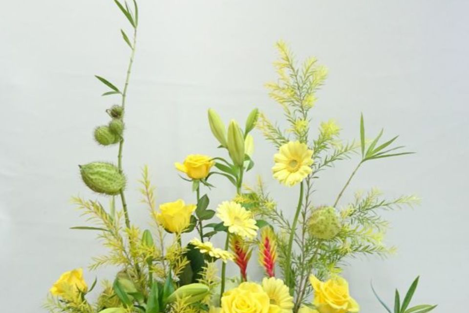 フラワーアレジメントの画像