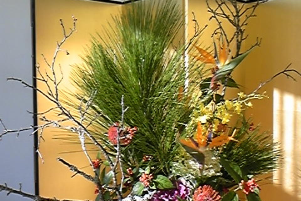 スタンド花の画像