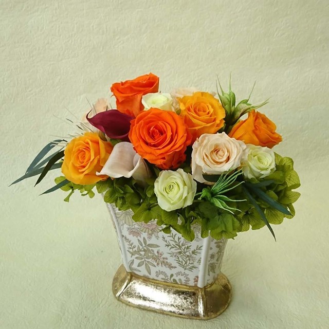 プリザーブドフラワーの画像