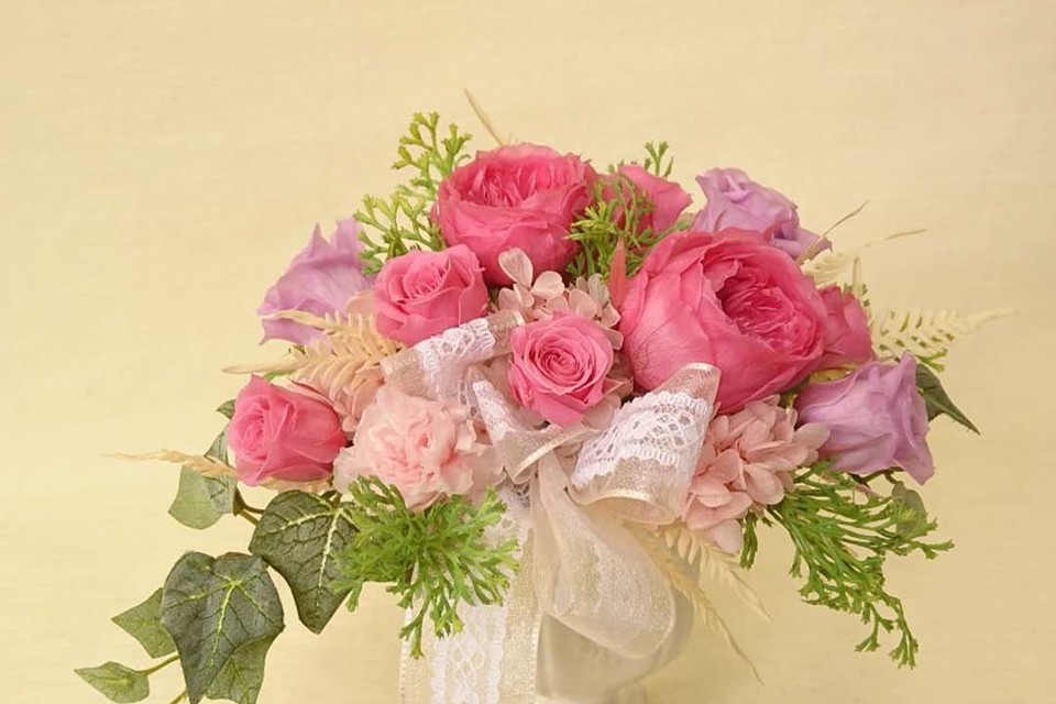 プリザーブドフラワーの画像