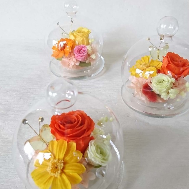 プリザーブドフラワーの画像