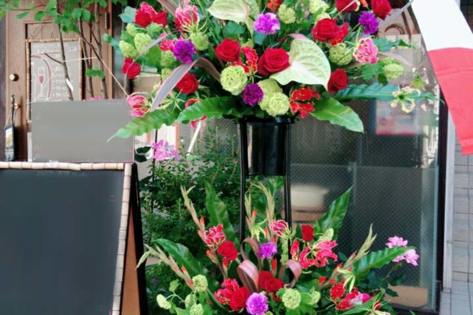 フラワーアレジメントの画像